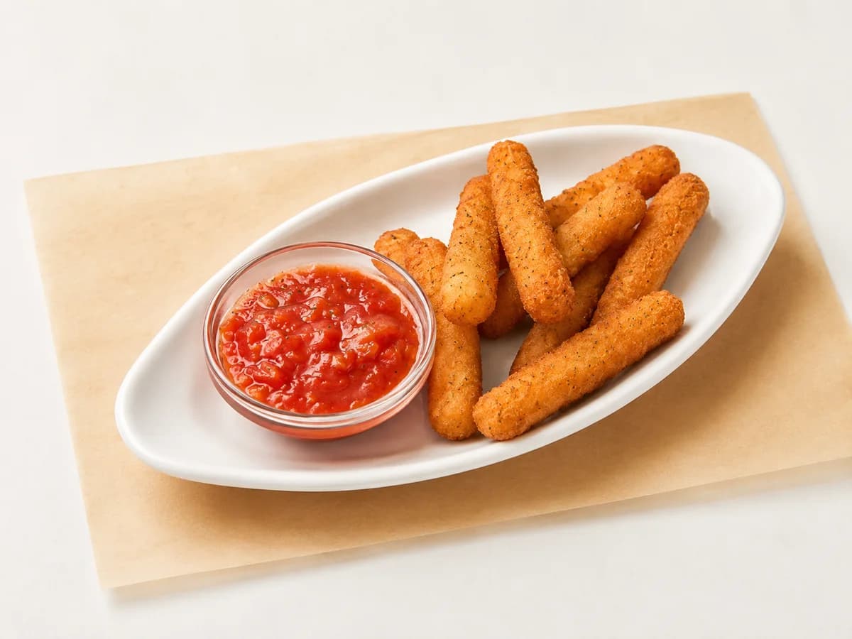 Crispy mozzarella